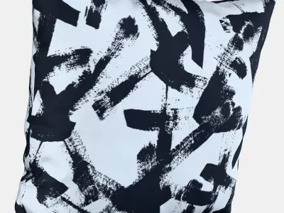 TURILL cushion Low-poly 3D model