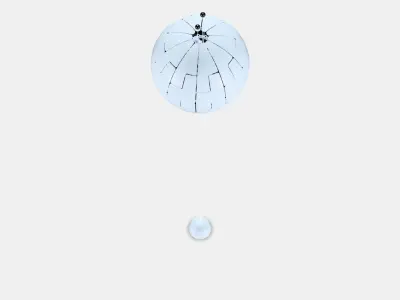IKEA PS 2014 Pendant lamp 2 Low-poly 3D model