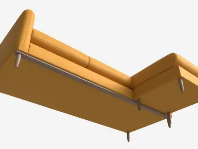 Chaise Ercol Loreta 3D model