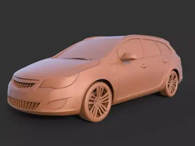 Opel Astra Tourer 3D print model