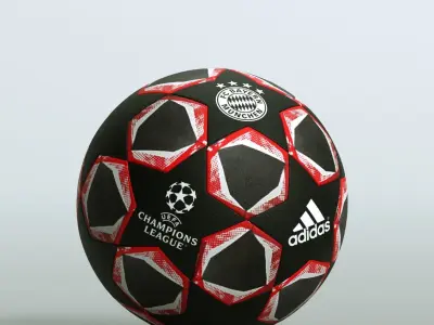 Chempions league ball 3D model