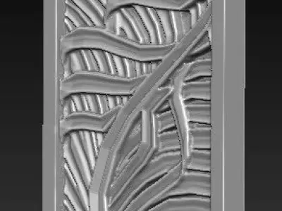 Decorative Panel Nature 2 3D Model 3D print model