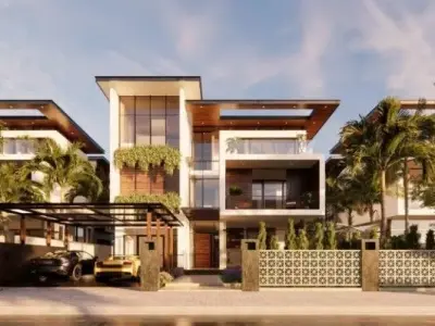  Villa Exterior Model  3D model