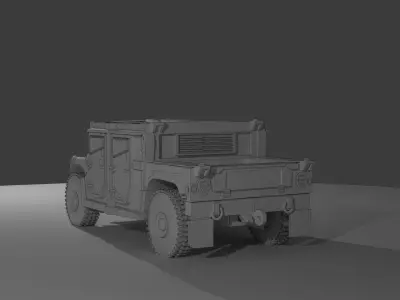 IDF Armored Pickup Hammer 3D print model
