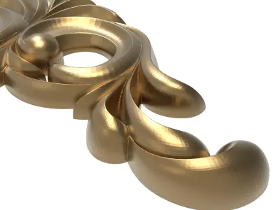  decorative pattern ready for 3D printing 3D model 36