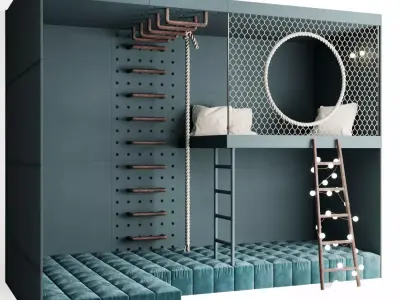 playroom for a child 3D model