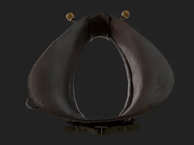 Horse Collar Low-poly 3D model
