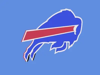 Buffalo Bills Team Logo 3D model