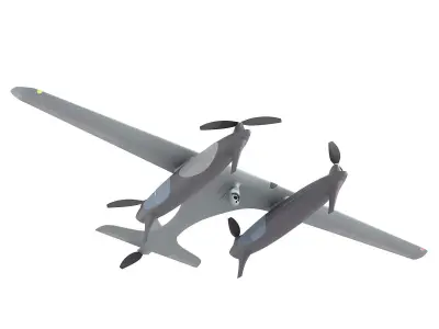 Unmanned Heven Drone Raider 3D model