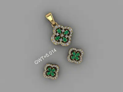 FASHION PENDENT 3D print model get