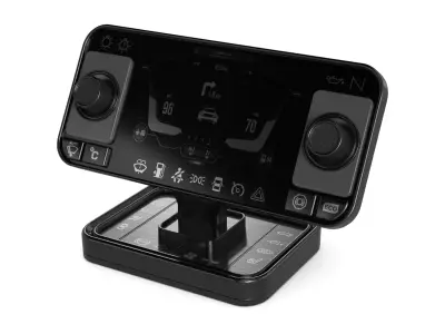 Hands free devices Low-poly 3D model