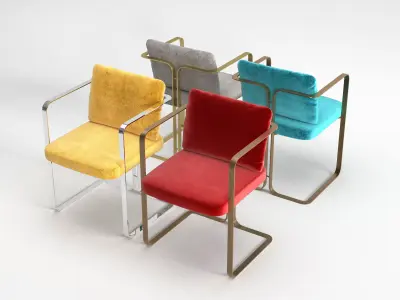 S2 Murena Armchair 3D model