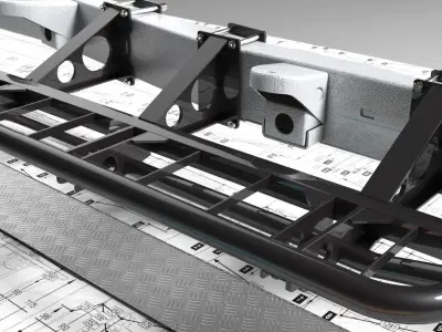 Mitsubishi Pajero Sport II  Free 3D model