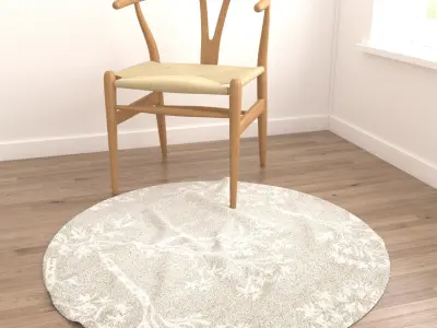 Rugs No 244 Low-poly 3D model