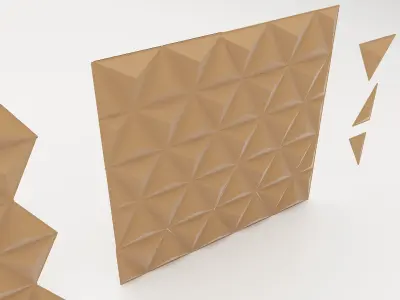 Aircone Pattern - abstracta 3D model