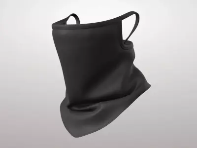 Buff Mask PBR 3D model