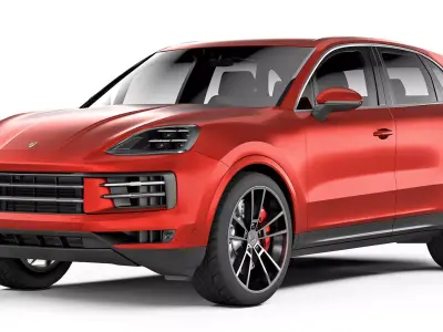 Porsche Cayenne 2024 3D model