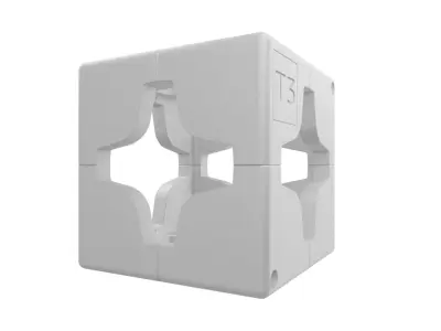 Tecna T3 Block for light aluminum frames 3D model