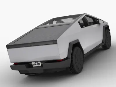 Tesla Cyber Truck  2024 3D model