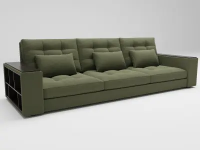  Sofa 3D model 3D model