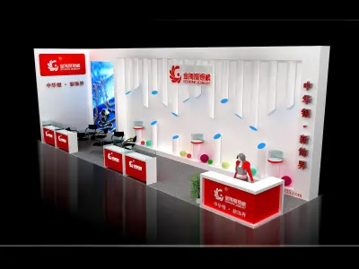 Exhibition - Area - 12X3-3DMAX2009-028 3D model