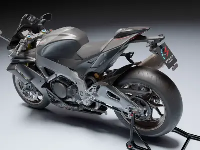 Aprilia RSV4 Factory 1100 2019 Low-poly 3D model