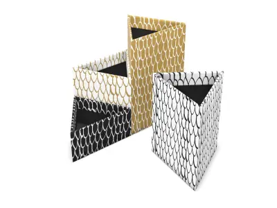 Pencil Holder Low-poly 3D model