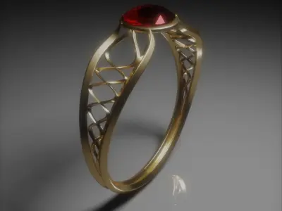 Jewerly Ring 3D model