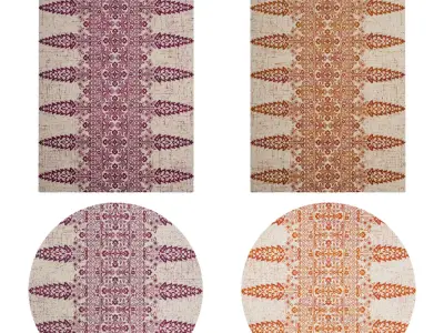 Rugs No 57 Low-poly 3D model