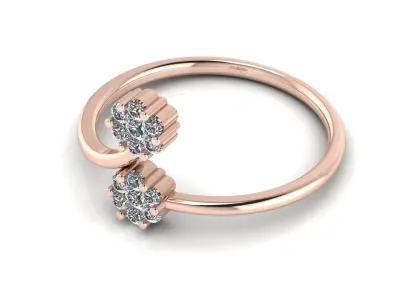  Diamond Ring Jewelry 3D print model