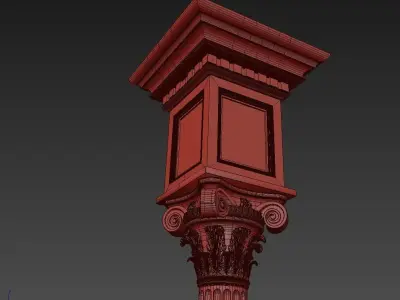 Column Classic 1 3D model