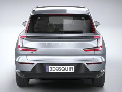 Volvo EX90 2024 3D model