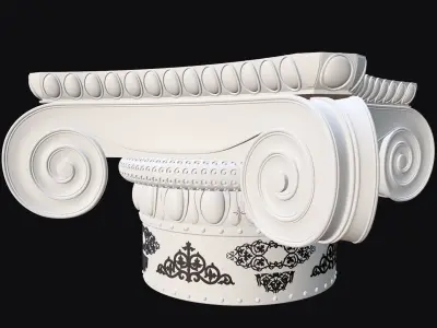 column head 002 3D model