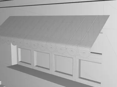 OGGY HOUSE Low-poly 3D model