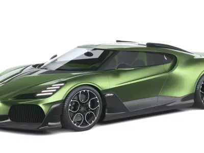 Bugatti Brouillard 2025 3D model