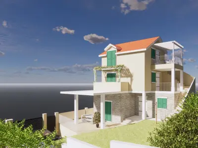 MEDITERRANEAN FAMILY HOUSE  3D model