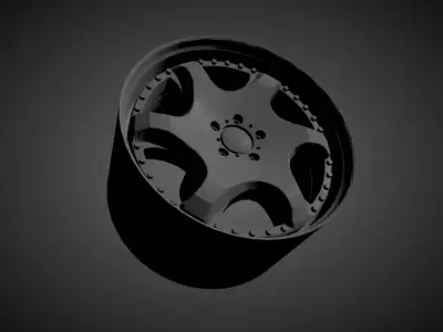 kranze bazreia scalable and printable rims 3D print model