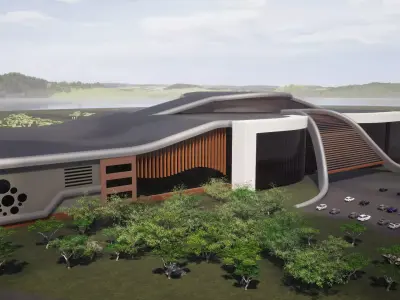 International Convention  Center 3D model