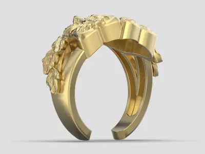 R 163 two masks 3D print model