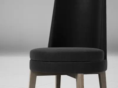 Flexform Feelgood Chair 002 UE4 Low-poly 3D model
