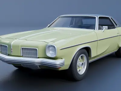 Oldsmobile Cutlass Supreme 1973  3D print model