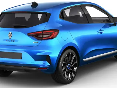 Renault Clio 2024 3D model