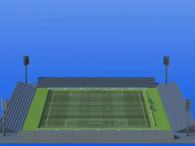 Community Stadium 3D model