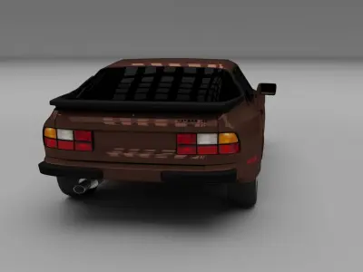 Porsche 944 S 3D model