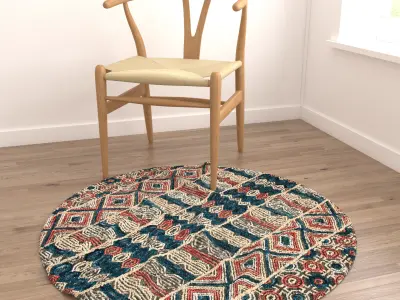 Rugs No 525 Low-poly 3D model