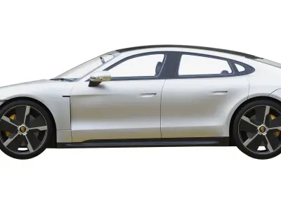 Porsche Taycan Turbo S 3D model