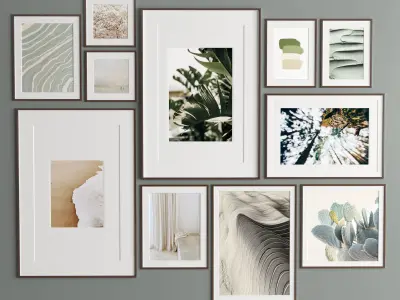 Art Frame 306 Low-poly 3D model