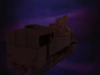 Locomotive Tank Engine 3D model