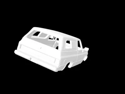 Chevrolet Blazer 1989 3D print model