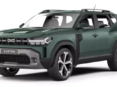 Dacia Duster 2024 3D model
